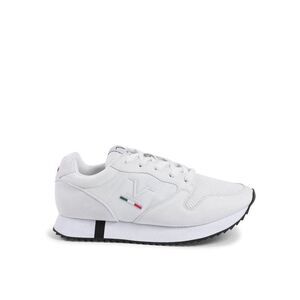 19V69 Italia Artificial Leather Athletic Sneakers Men White